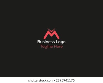 minimal letter creative logo design