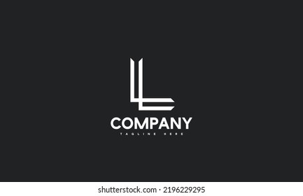 plantilla de logotipo L de letra mínima