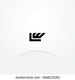 Minimal Letter LW,WL Logo Design, Outstanding Professional Elegant Trendy Awesome Artistic  and Based Alphabet Iconic monogram Logo Design

