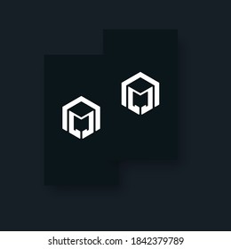 Minimal Letter M Logo Design, Outstanding Professional Elegant Trendy Awesome Artistic  and Based Alphabet Iconic M monogram Logo Design