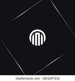 Minimal Letter MN Logo Design, Outstanding Professional Elegant Trendy Awesome Artistic  and Based Alphabet Iconic MN monogram Logo Design