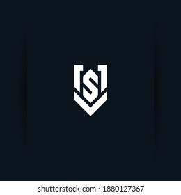 Minimal Letter VS Logo Design, Outstanding Professional Elegant Trendy Awesome Artistic and Based Alphabet Iconic monogram Logo Design