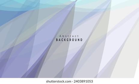 Minimal light color background with translucent triangles.