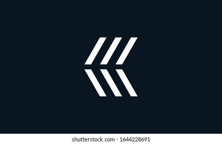 Minimal line art abstract MW logo. This logo icon incorporate with abstract six arrow shape in the creative way.