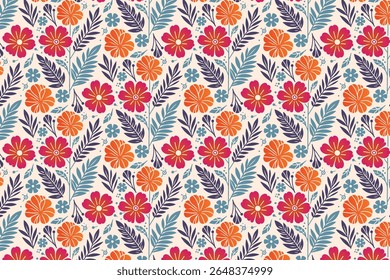 padrão de arte de linha mínima de folhas abstratas e esboços florais para tecido de moda e impressão de capa de travesseiro


