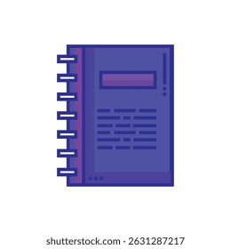 Minimal Line Art School Notizbuch