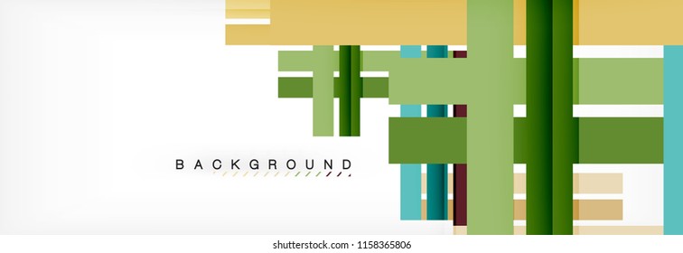 Minimal line design abstract background, vector illustration