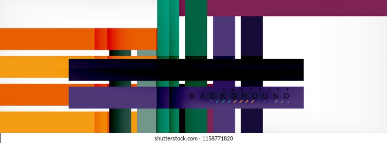 Fondo abstracto de diseño de línea mínima, ilustración vectorial