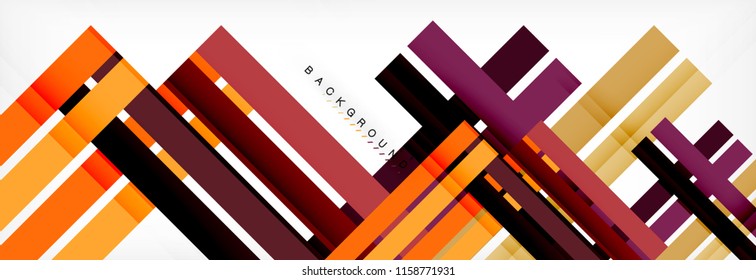 Fondo abstracto de diseño de línea mínima, ilustración vectorial