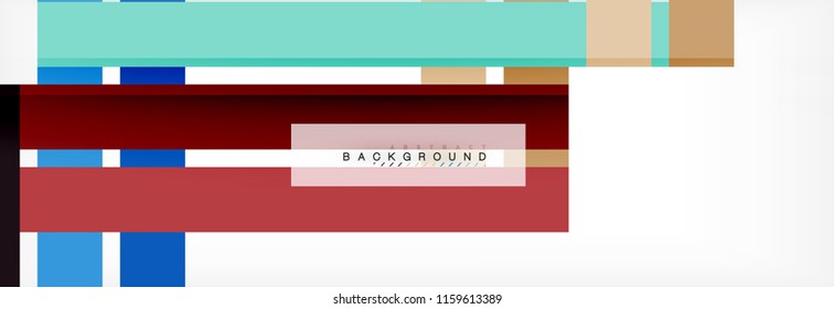 Minimal line design abstract background, vector illustration