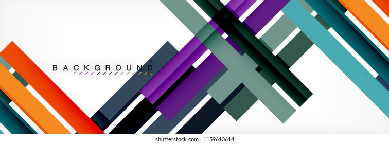 Fondo abstracto de diseño de línea mínima, ilustración vectorial