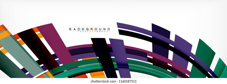 Fondo abstracto de diseño de línea mínima, ilustración vectorial