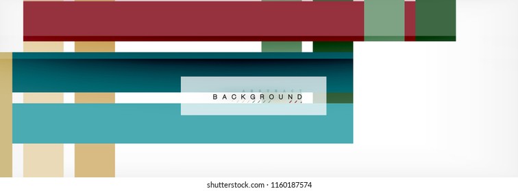 Minimal line design abstract background, vector illustration