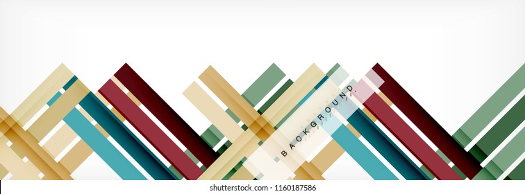 Fondo abstracto de diseño de línea mínima, ilustración vectorial