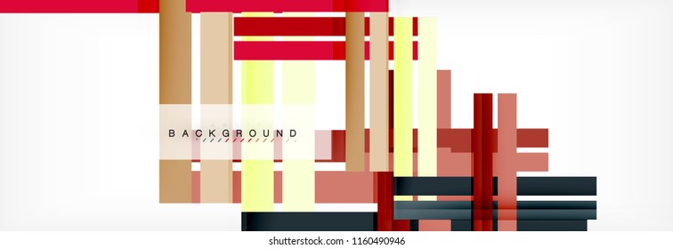 Minimal line design abstract background, vector illustration