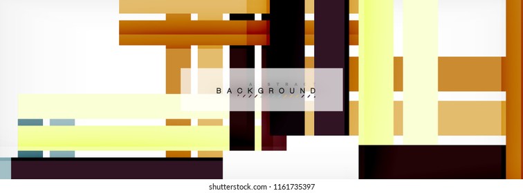 Minimal line design abstract background, vector illustration