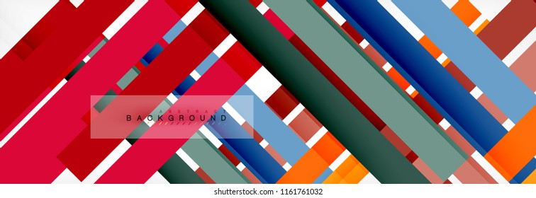Minimal line design abstract background, vector illustration