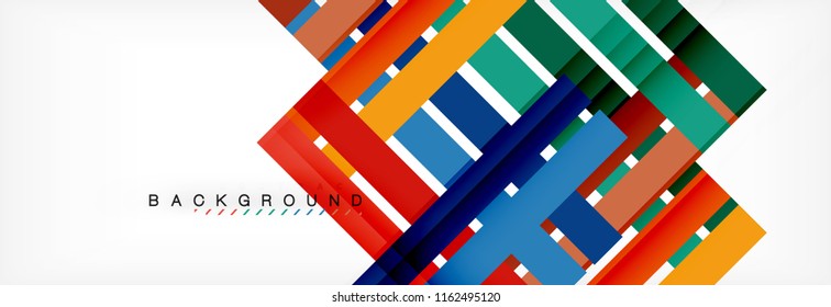 Fondo abstracto de diseño de línea mínima, ilustración vectorial