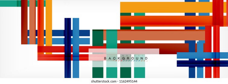 Fondo abstracto de diseño de línea mínima, ilustración vectorial
