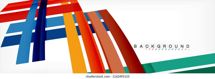 Fondo abstracto de diseño de línea mínima, ilustración vectorial
