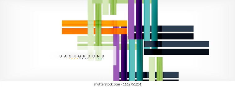 Fondo abstracto de diseño de línea mínima, ilustración vectorial