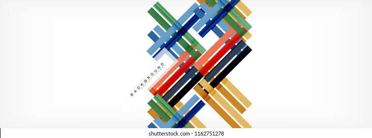 Fondo abstracto de diseño de línea mínima, ilustración vectorial