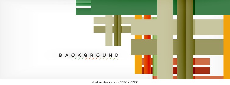 Minimal line design abstract background, vector illustration