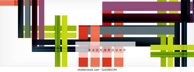 Fondo abstracto de diseño de línea mínima, ilustración vectorial