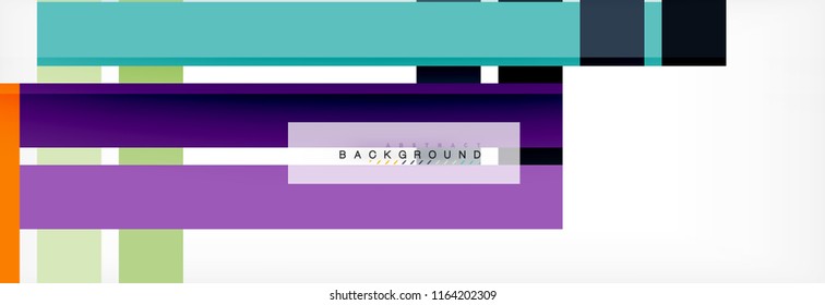 Minimal line design abstract background, vector illustration