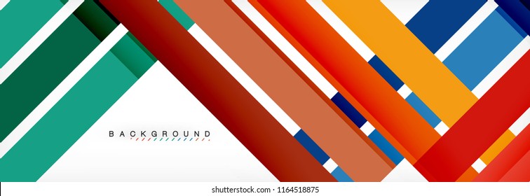 Fondo abstracto de diseño de línea mínima, ilustración vectorial