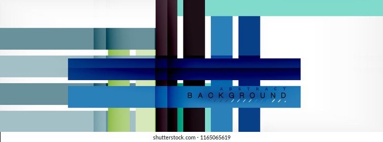 Minimal line design abstract background, vector illustration