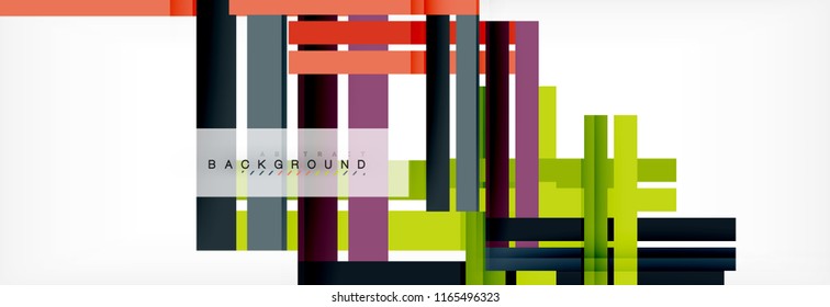 Fondo abstracto de diseño de línea mínima, ilustración vectorial