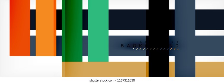 Fondo abstracto de diseño de línea mínima, ilustración vectorial