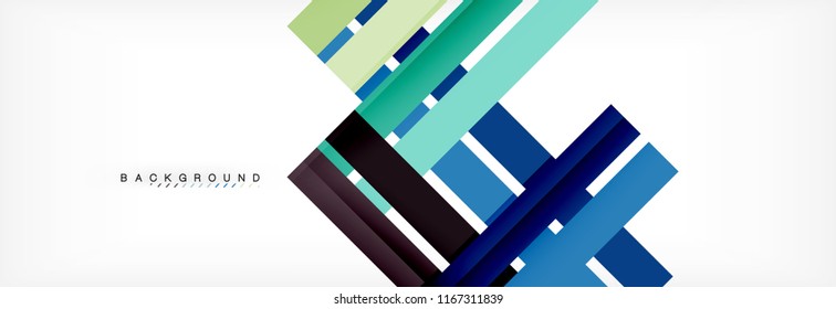 Minimal line design abstract background, vector illustration