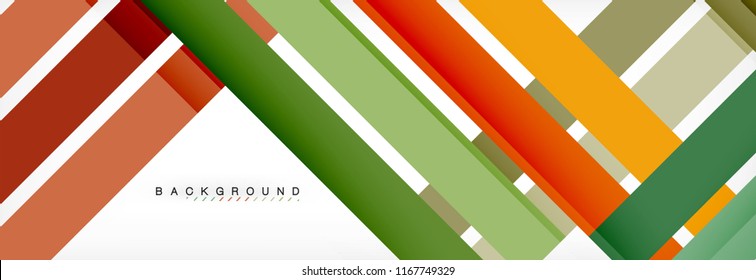Minimal line design abstract background, vector illustration
