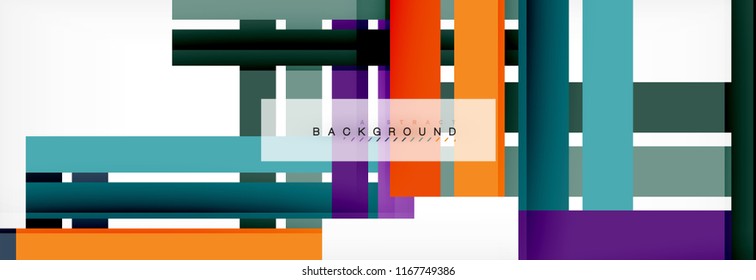 Plano de fundo abstrato de design de linha mínimo, ilustração de vetor