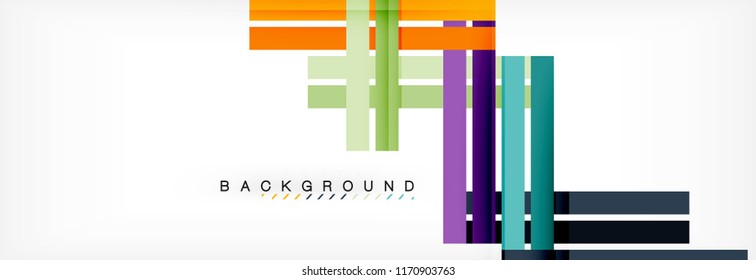 Fondo abstracto de diseño de línea mínima, ilustración vectorial
