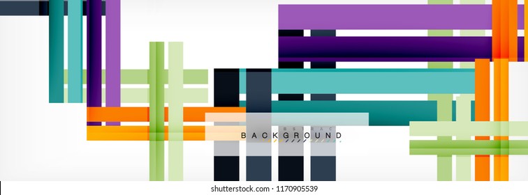 Fondo abstracto de diseño de línea mínima, ilustración vectorial