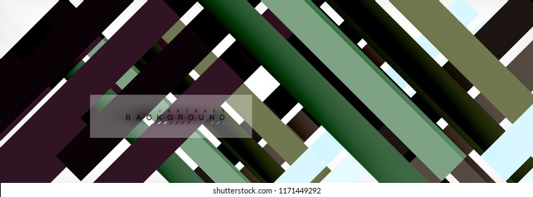 Minimal line design abstract background, vector illustration