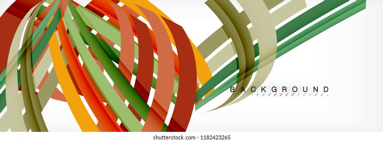 Fondo abstracto de diseño de línea mínima, ilustración vectorial
