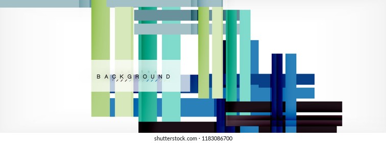 Minimal line design abstract background, vector illustration