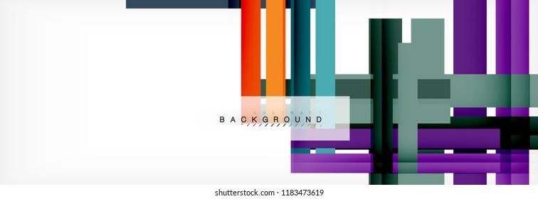 Fondo abstracto de diseño de línea mínima, ilustración vectorial