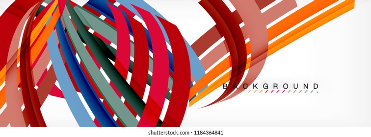 Fondo abstracto de diseño de línea mínima, ilustración vectorial