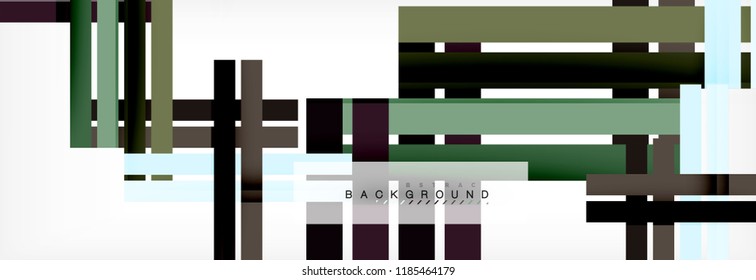 Minimal line design abstract background, vector illustration