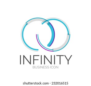 Minimal line design logo, business icon, branding emblem