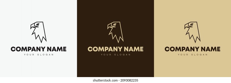 Minimal line versatile animal logo template icon design
