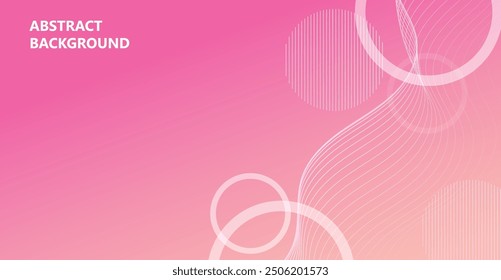 minimal lines abstract background. Thin line wavy abstract vector background. Curve wave seamless pattern. Line art striped graphic template. Curves and lines use for banner, cover, poster, wallpaper,