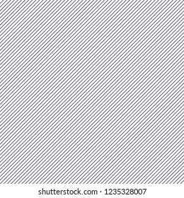 Minimal lines vector seamless pattern, abstract background. Simple geometric design. Diagonal parallel stripes. Single color, black and white.