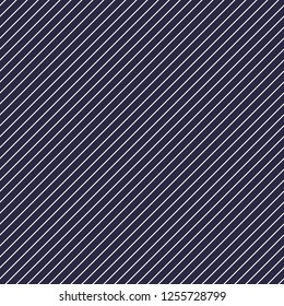 Minimal lines vector seamless pattern, abstract background. Simple geometric design. Diagonal parallel stripes. Single color, black and white.