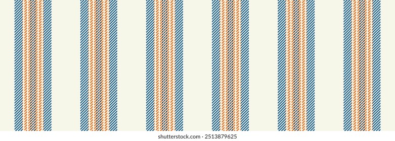 Minimal lines vertical texture, lovely fabric textile pattern. Mockup seamless stripe background vector in white and cyan color.